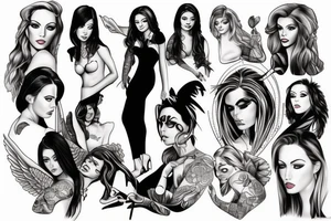 charlie angels tattoo idea