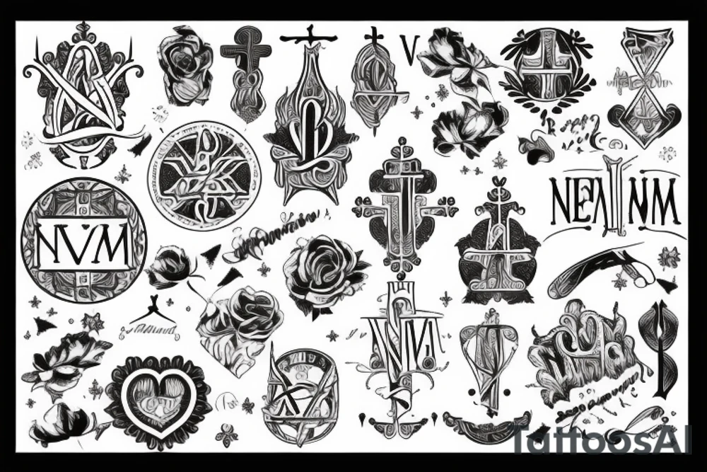 VVLNERANT OMNES VLTIMA NECAT TVAM NESCIS tattoo idea