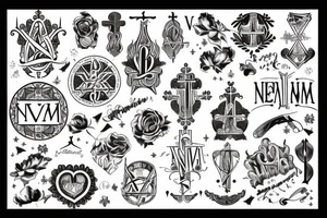 VVLNERANT OMNES VLTIMA NECAT TVAM NESCIS tattoo idea