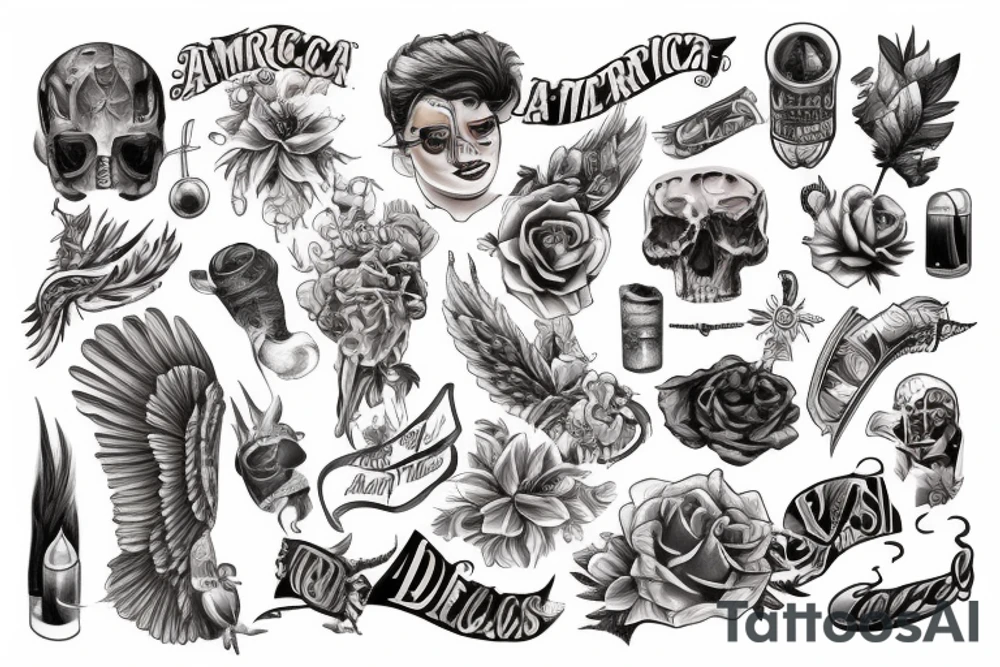America tattoo idea