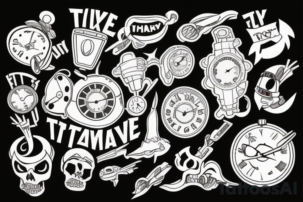 Time Travel tattoo idea