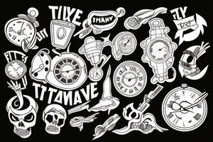 Time Travel tattoo idea