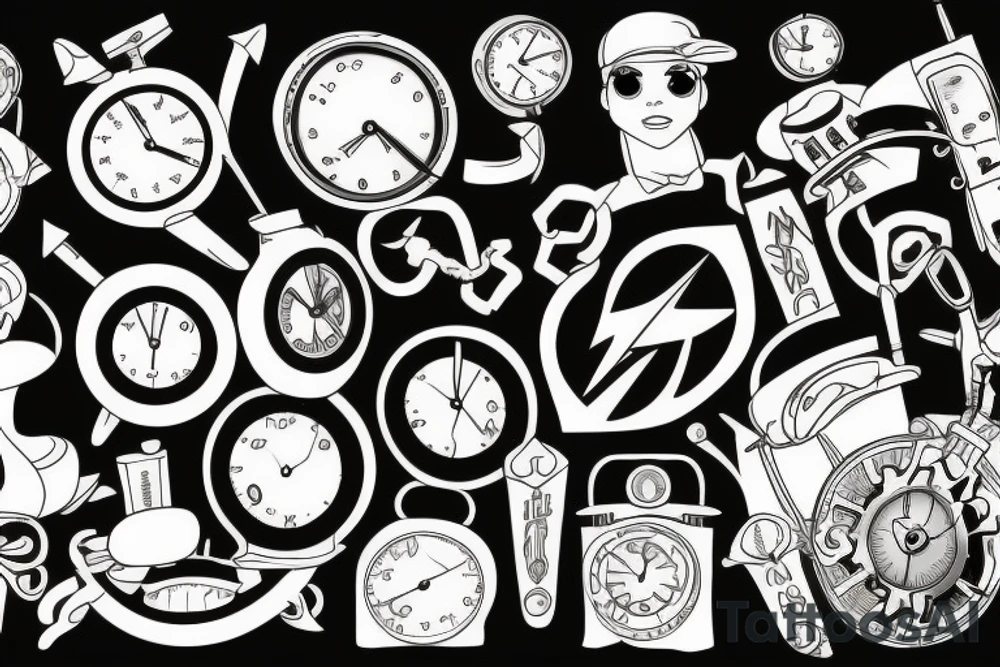 Time Travel tattoo idea