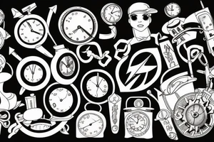 Time Travel tattoo idea