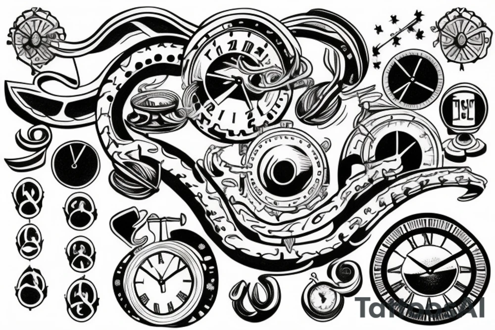 Time Travel tattoo idea