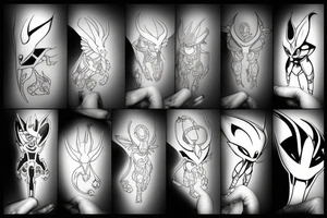 kabutops 
pokemon tattoo idea