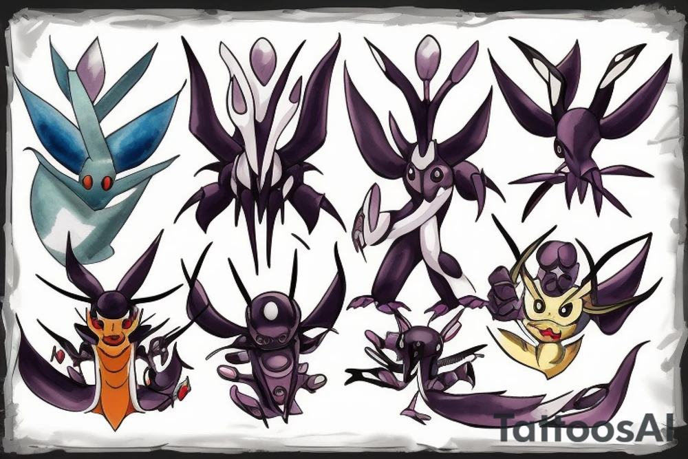 kabutops
pokemon tattoo idea