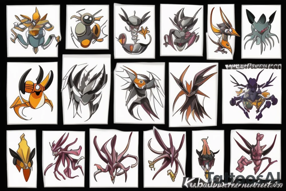 kabutops
pokemon tattoo idea