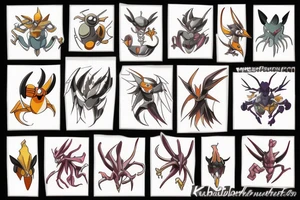 kabutops
pokemon tattoo idea