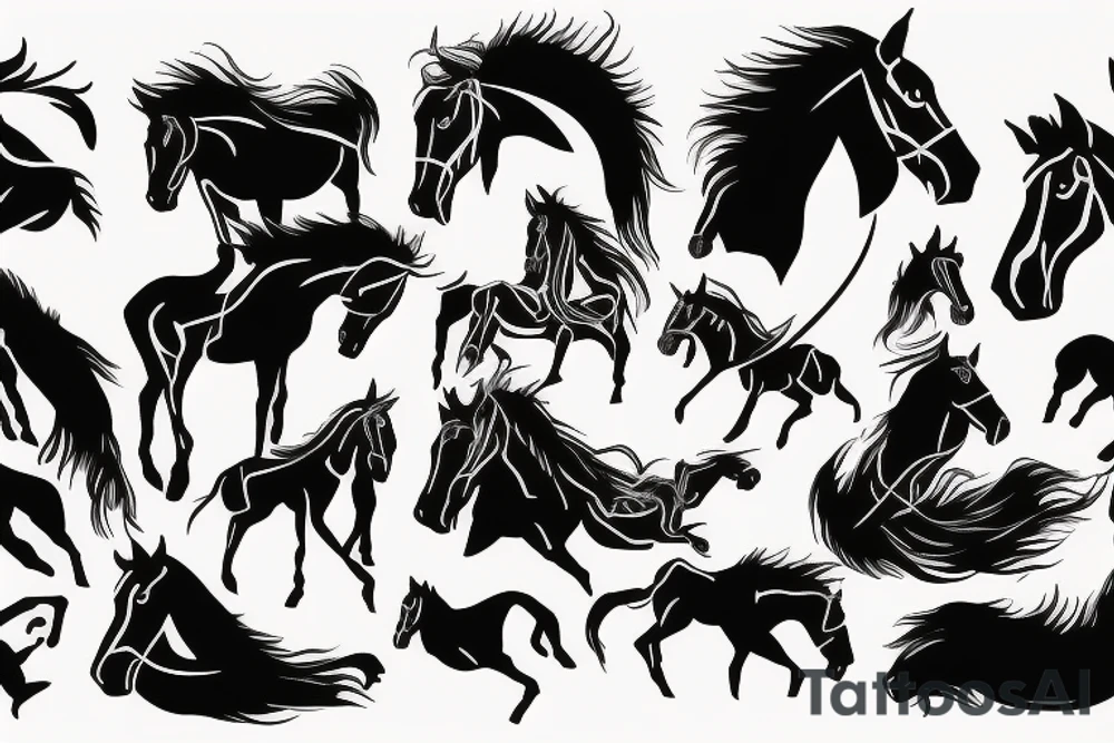 four horsemen tattoo idea