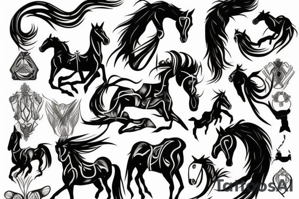 four horsemen tattoo idea