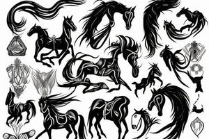 four horsemen tattoo idea