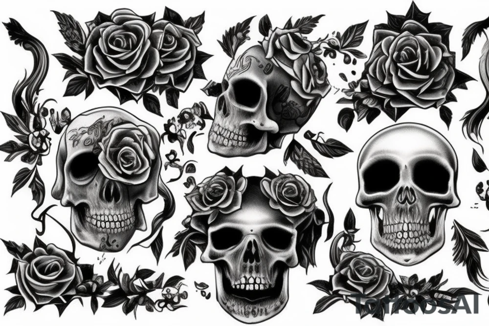 Danse Macabre tattoo idea