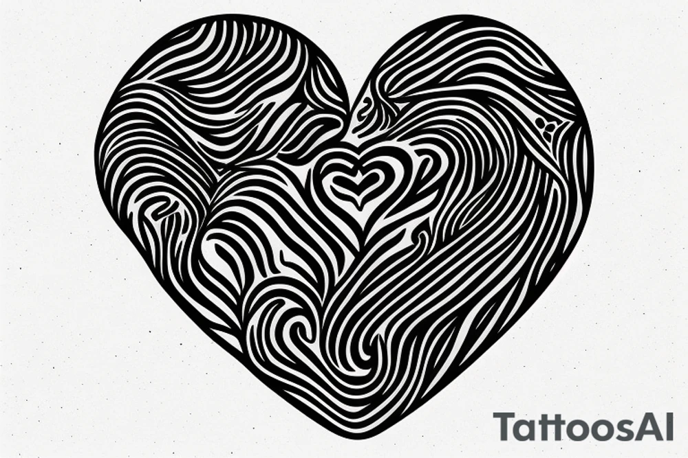 Sawyer . A heart. Atlas tattoo idea