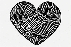 Sawyer . A heart. Atlas tattoo idea