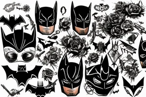 Gear, Batman, Memento mori tattoo idea