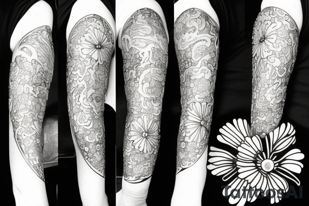 Cosmos tattoo idea