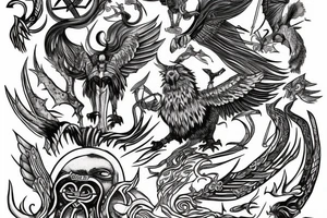 Norse mythology, Tyr Valkyrie tattoo idea