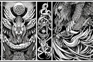 Norse mythology, Tyr Valkyrie tattoo idea