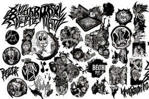 Metalcore Rock Pop Punk Musik A day to remember Beartooth Bring me the Horizon tattoo idea