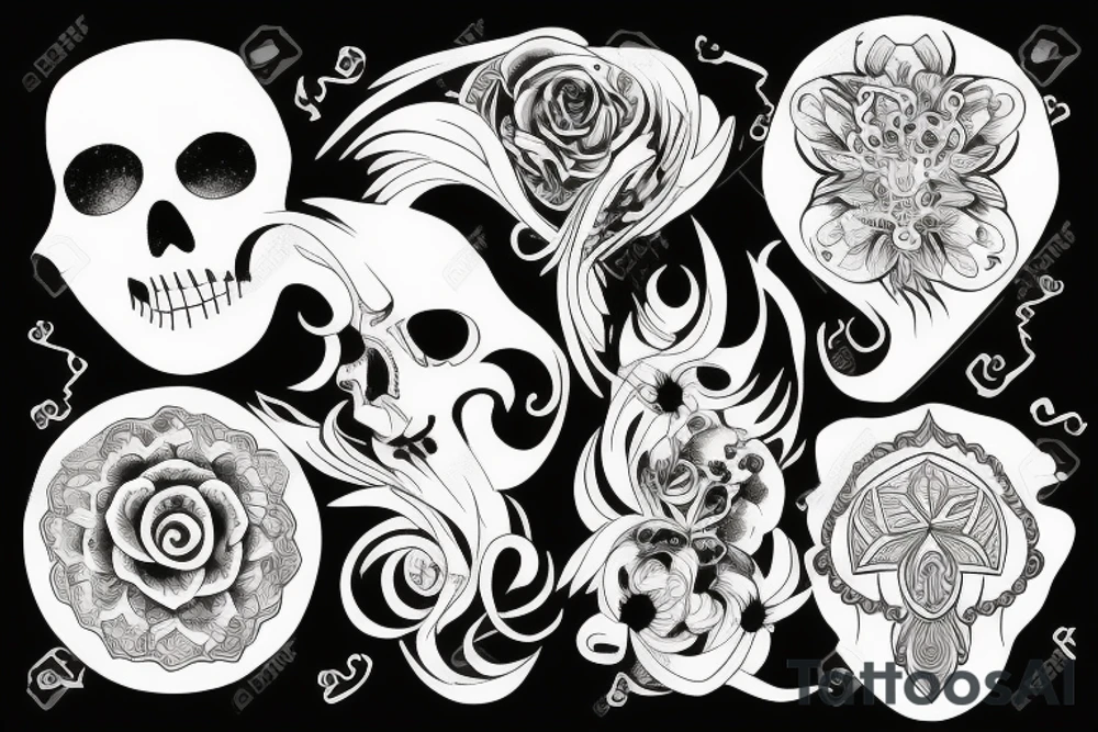 ethereal tattoo tattoo idea