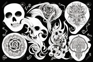ethereal tattoo tattoo idea