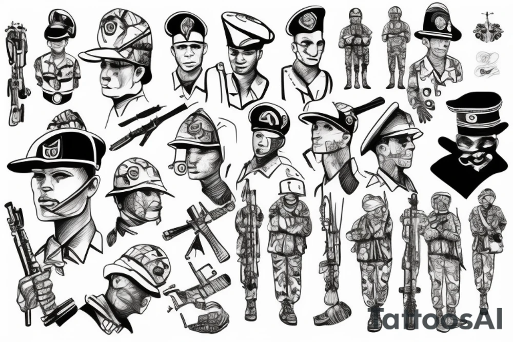 Soldier tattoo idea