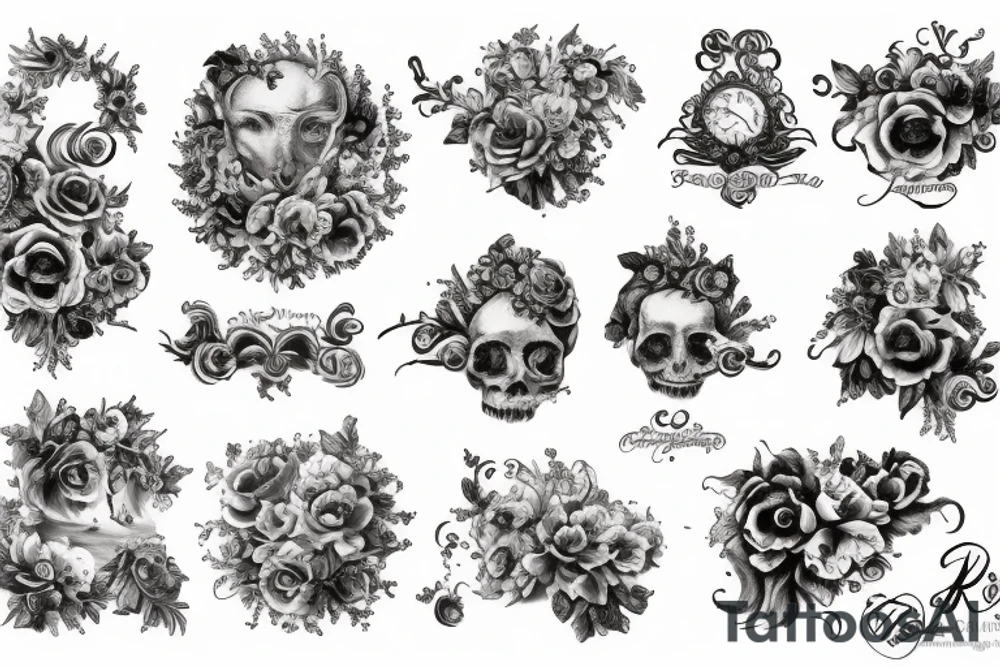 rococo tattoo tattoo idea