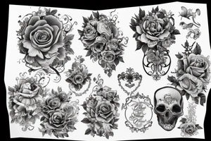 rococo tattoo tattoo idea