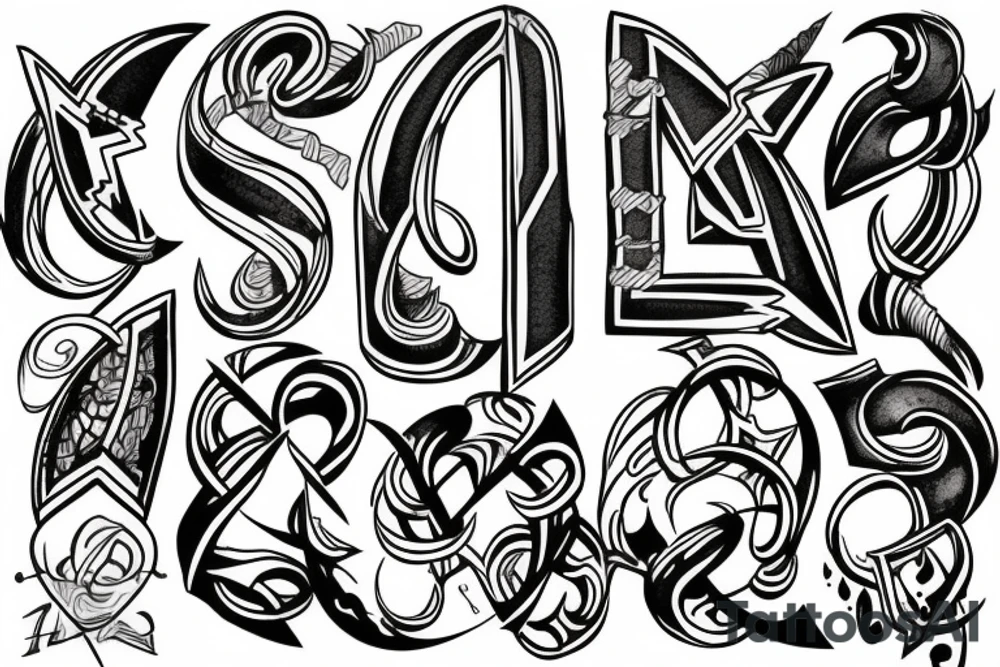Arrow & infinity tattoo idea