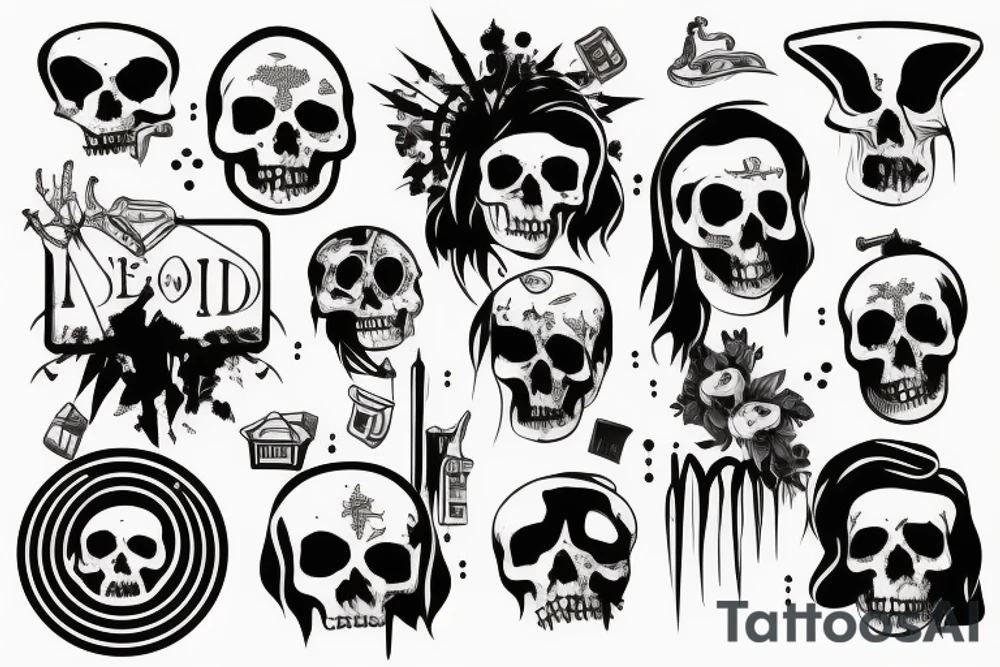 Neighborhood with a dead man tattoo idea