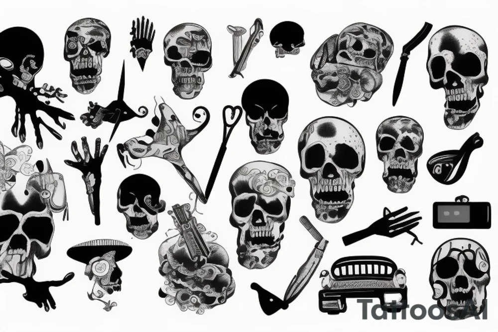 Neighborhood with a dead man tattoo idea