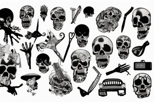 Neighborhood with a dead man tattoo idea