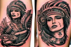 indian motorcycle tattoo idea