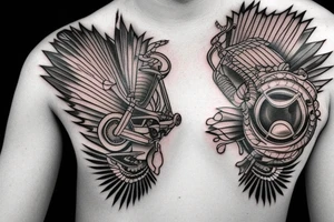 indian motorcycle tattoo idea