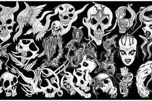demon tattoo idea