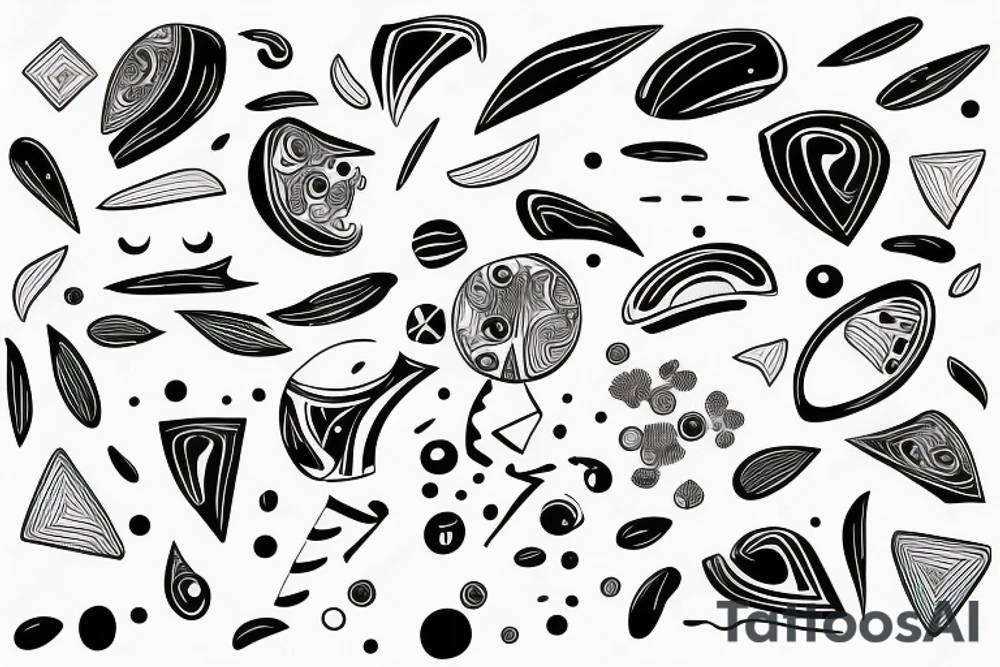 Fine line futuristic da Vincci with Valentina name tattoo idea