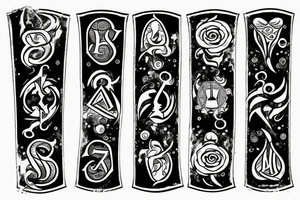 spade with the number 24 tattoo idea