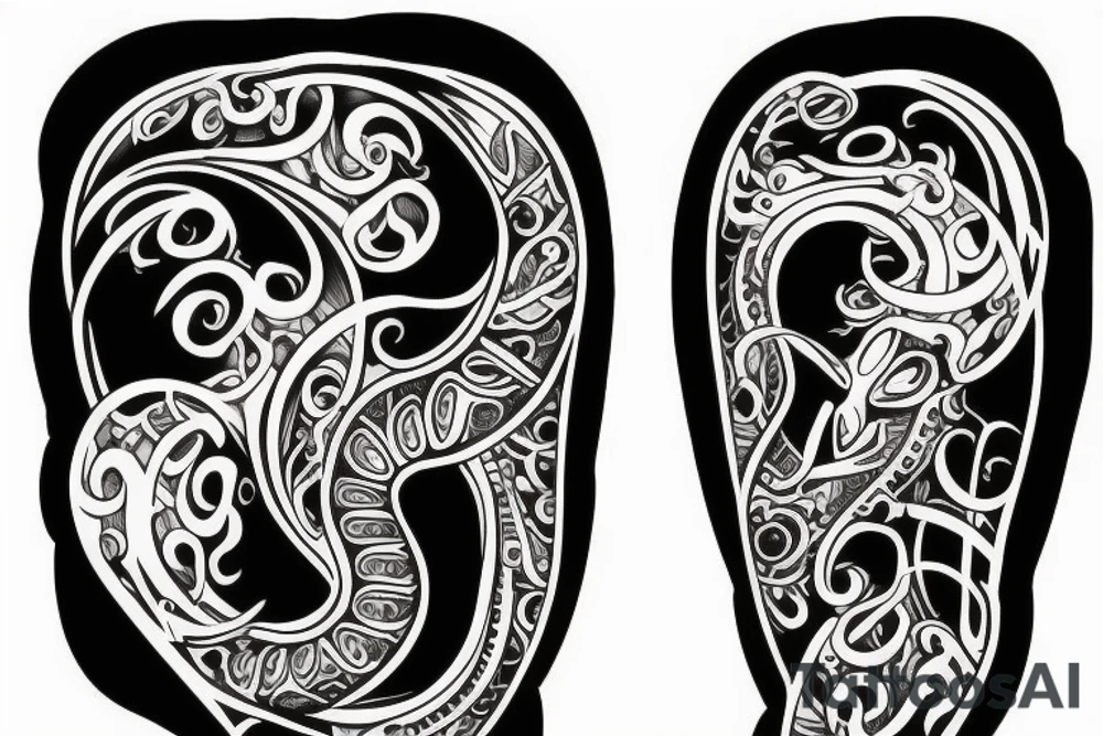 Valentina heartbeat tattoo idea