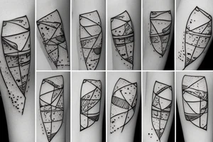 very small big dipper tattoo idea