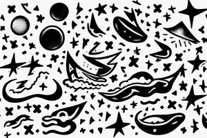 very small big dipper tattoo idea