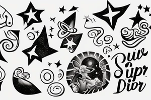 very small big dipper tattoo idea