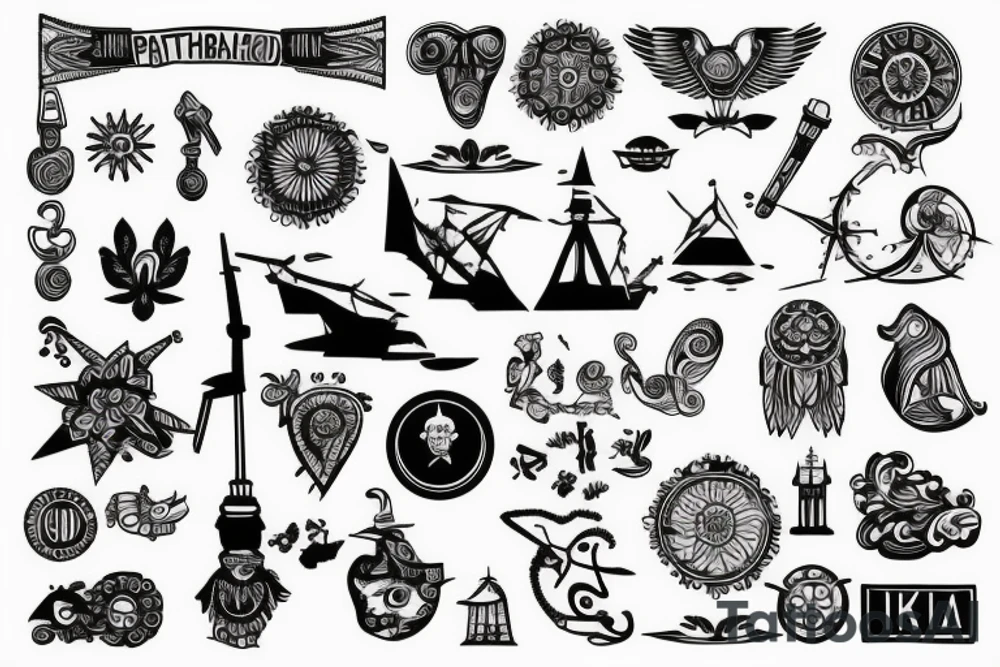 Map of Ukraine tattoo idea