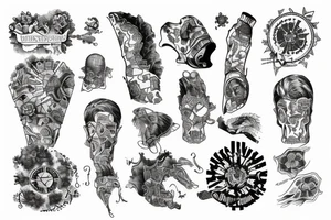 Map of Ukraine tattoo idea