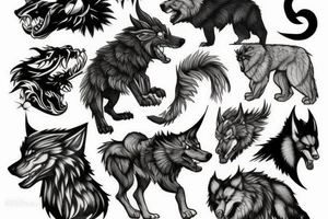 fenrir tattoo idea