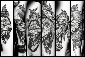 fenrir tattoo idea