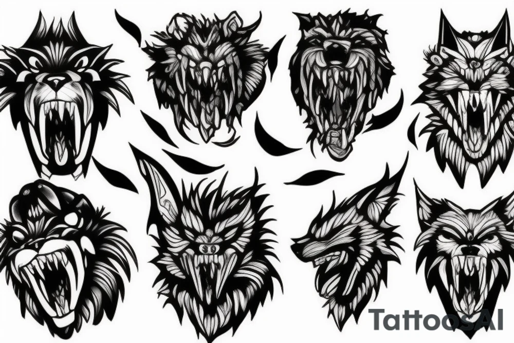 fenrir tattoo idea