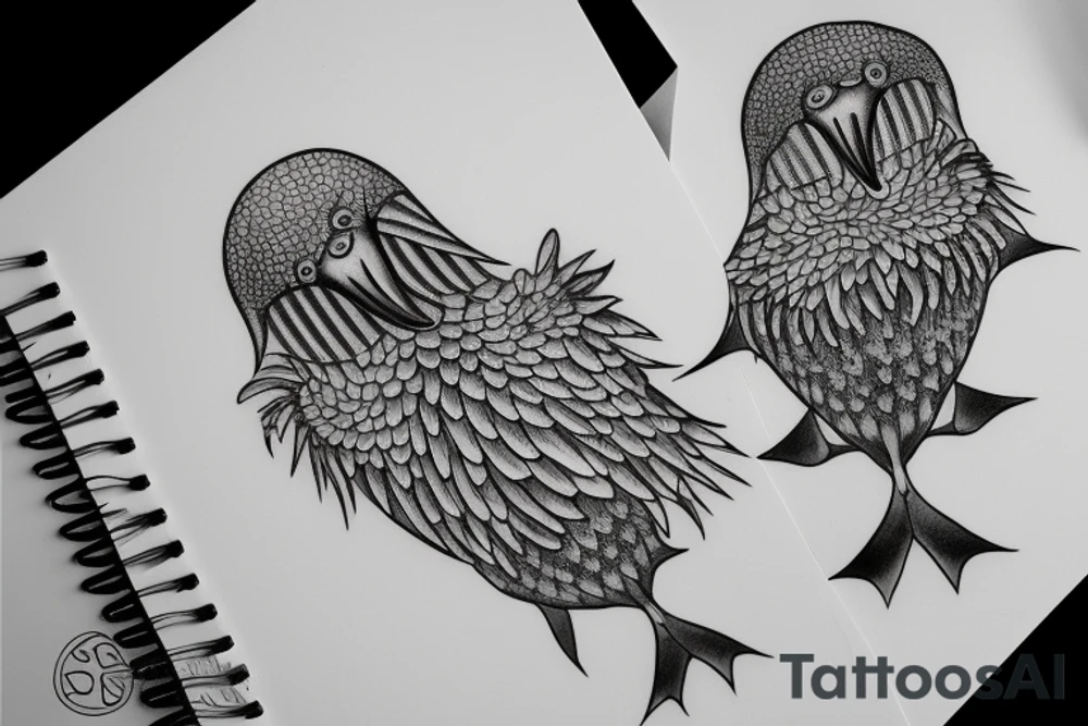 Bluefooted Boobie tattoo idea