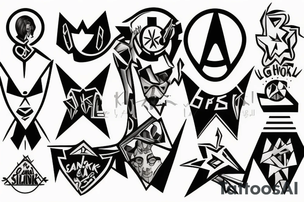 Legion of skanks logo tattoo idea