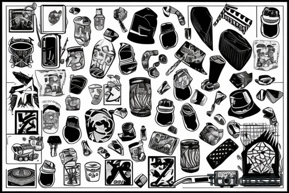 Ice nine kills trash polka tattoo idea